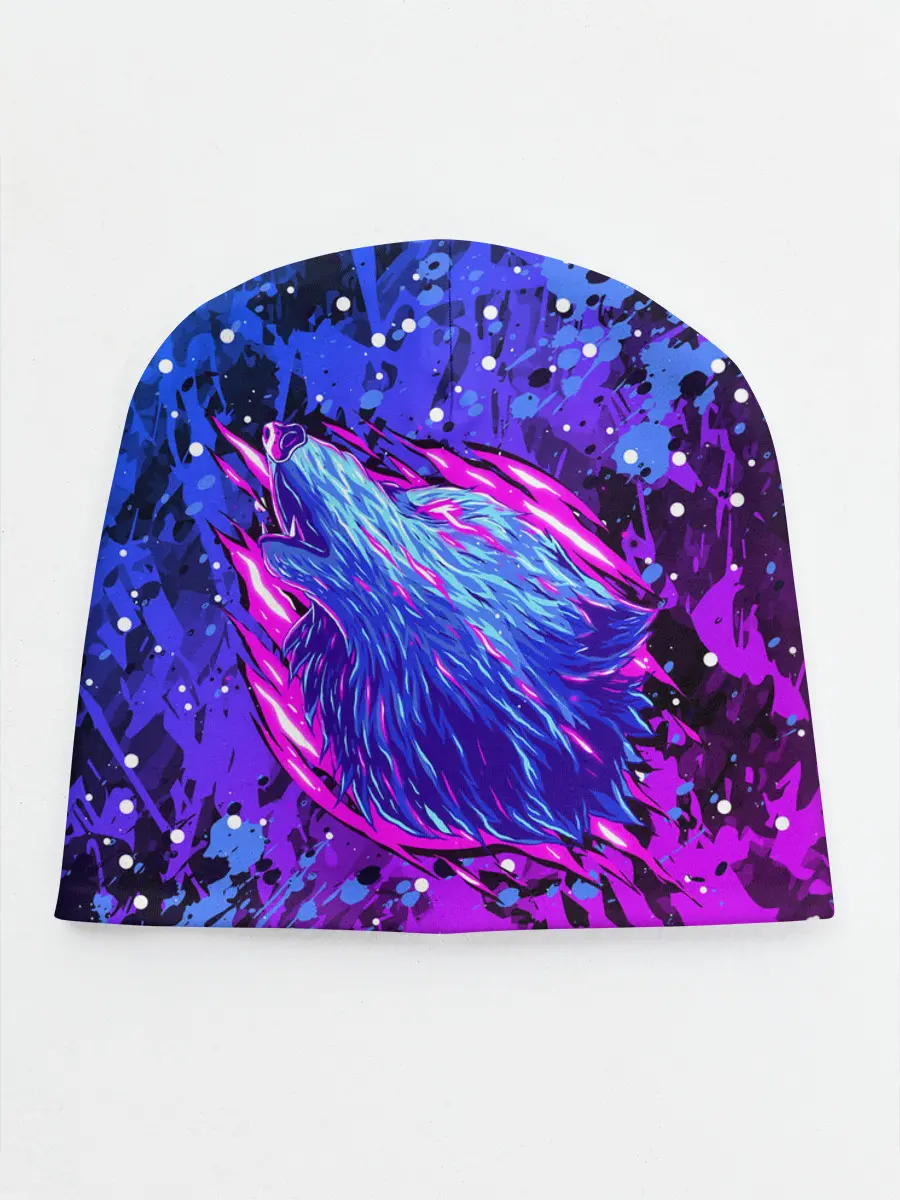 Детская шапка / НЕОНОВЫЙ ВОЛК / NEON WOLF