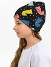 Детская шапка / Шахматные фигуры цветные