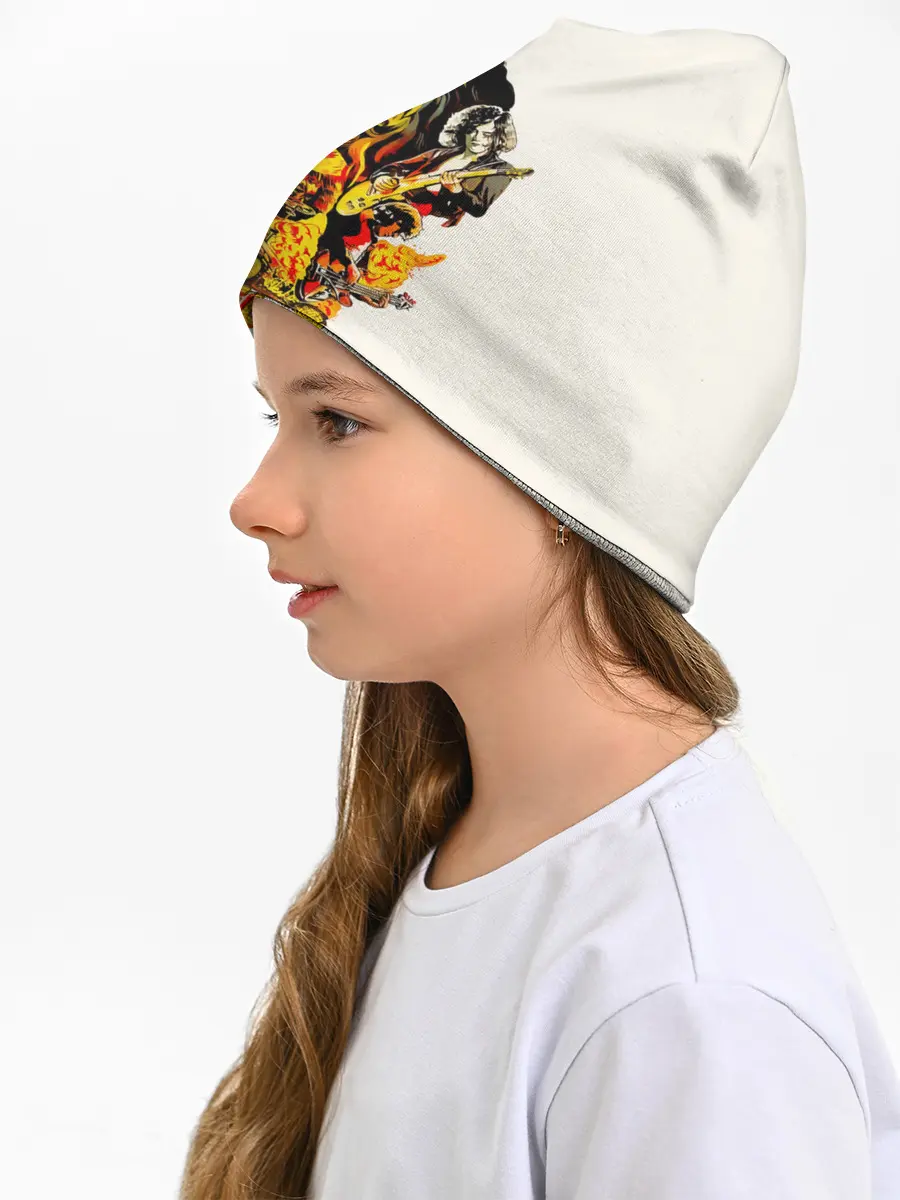 Детская шапка / Группа Led Zeppelin арт