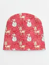 Детская шапка / Снеговики и олени