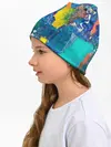Детская шапка / Краской по ткани