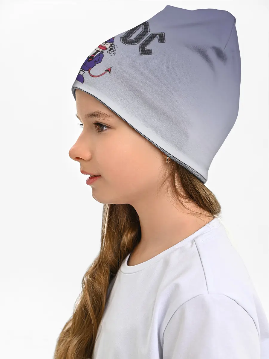 Детская шапка / Ангус Янг чертик AC/DC