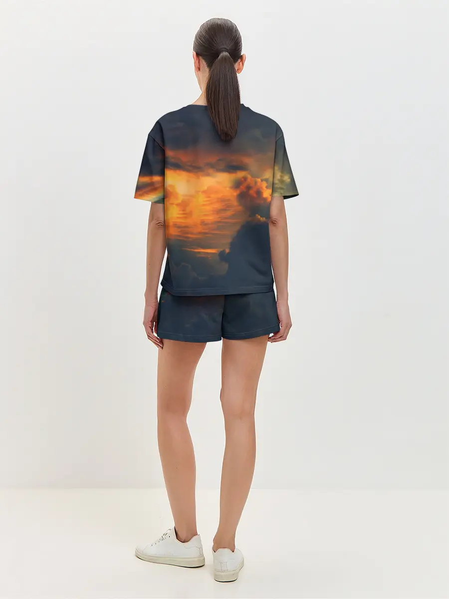 Женская пижама с шортами / 30 seconds to mars