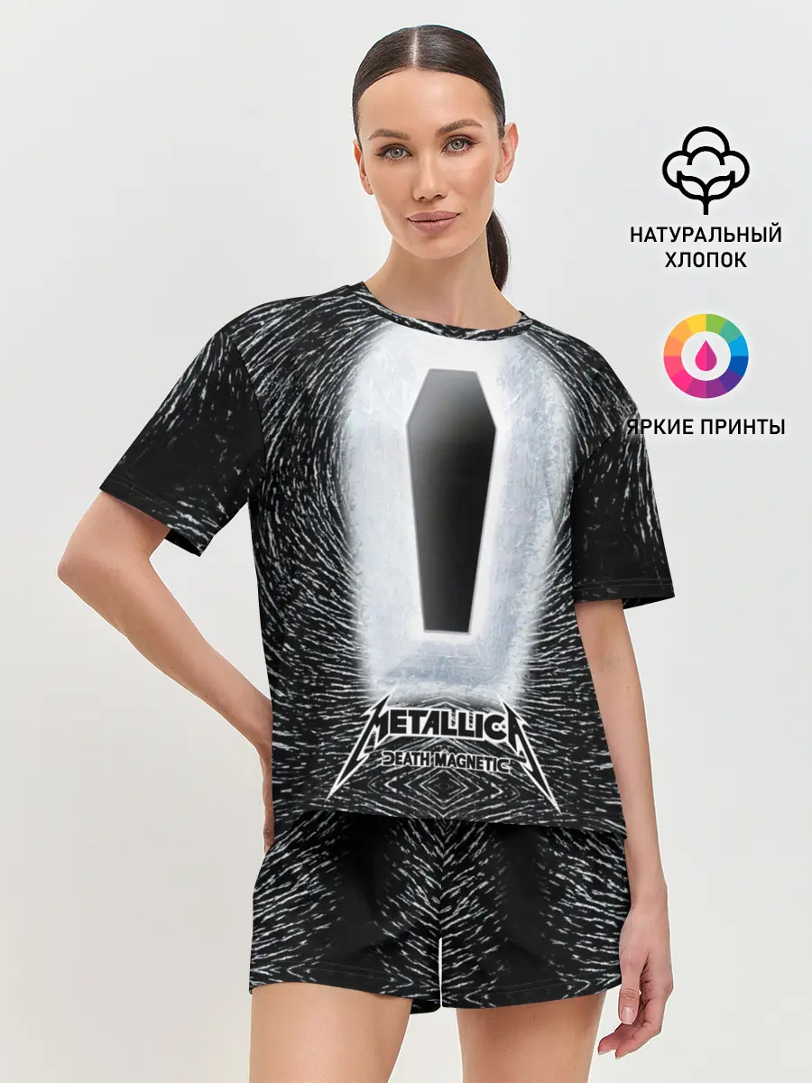 Женская пижама с шортами / METALLICA
