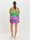 Женская пижама с шортами / Радужный Ленин
