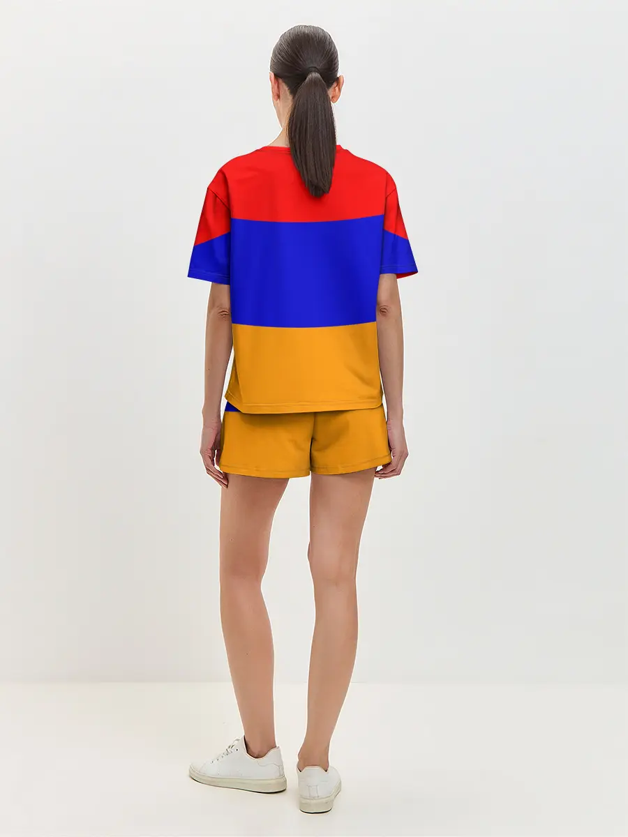 Женская пижама с шортами / Герб и флаг Армении