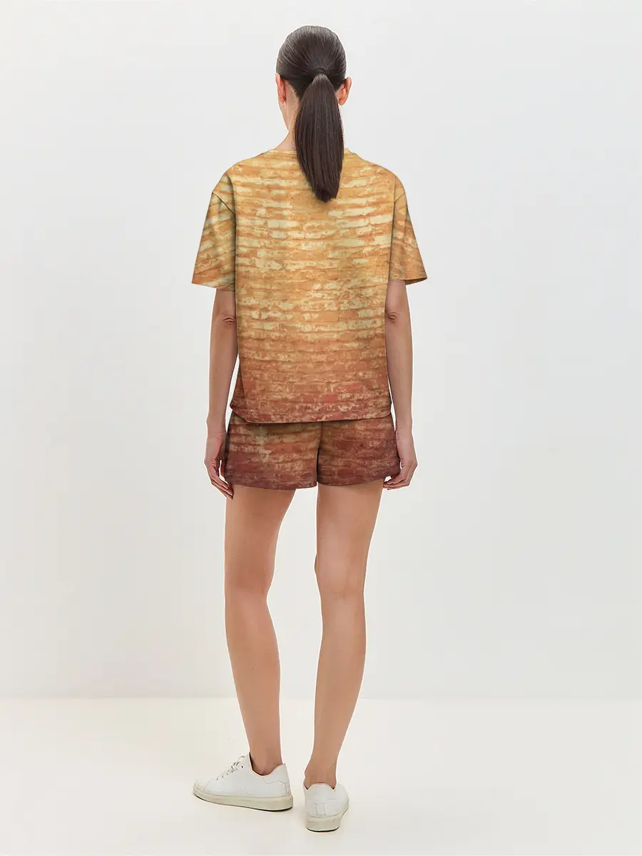 Женская пижама с шортами / Плакат СССР 1