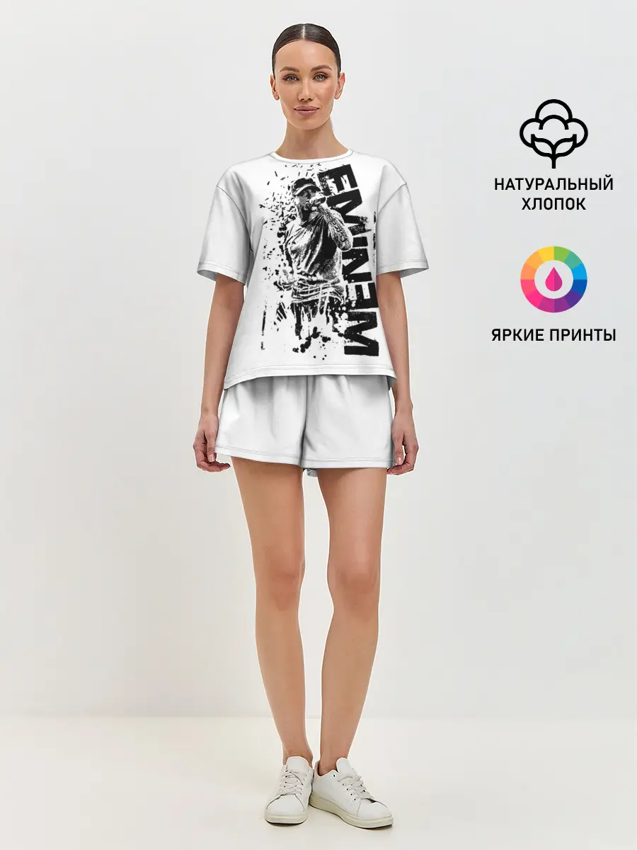 Женская пижама с шортами / Eminem
