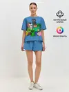 Женская пижама с шортами / Майнкрафт