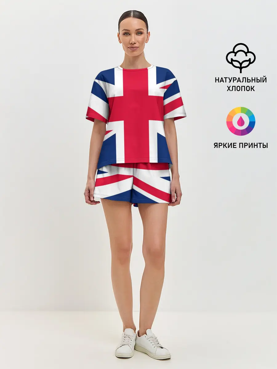 Женская пижама с шортами / Великобритания