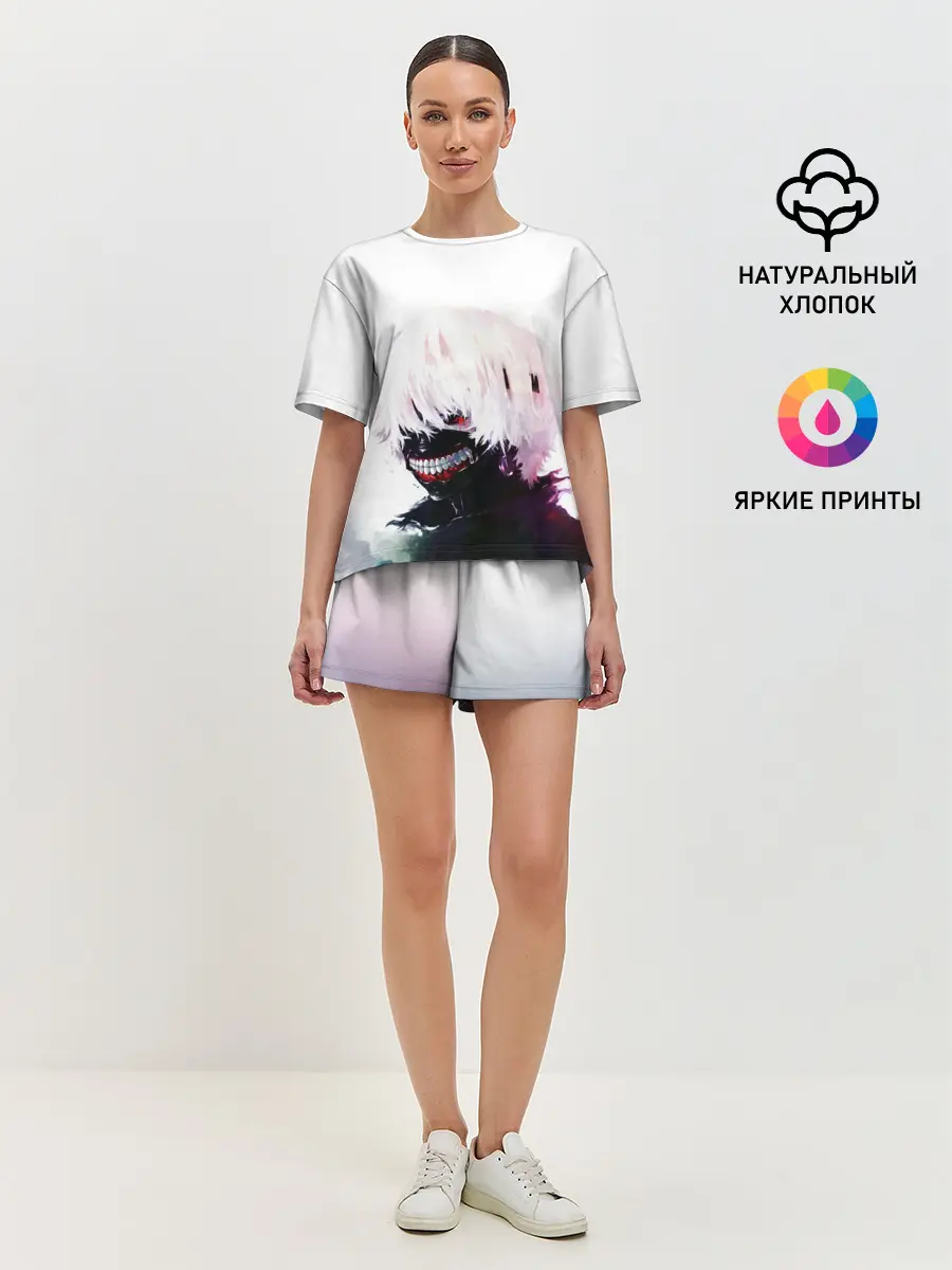 Женская пижама с шортами / Smile