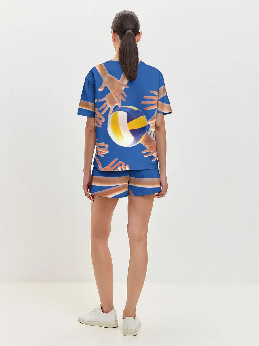 Женская пижама с шортами / Волейбол 24