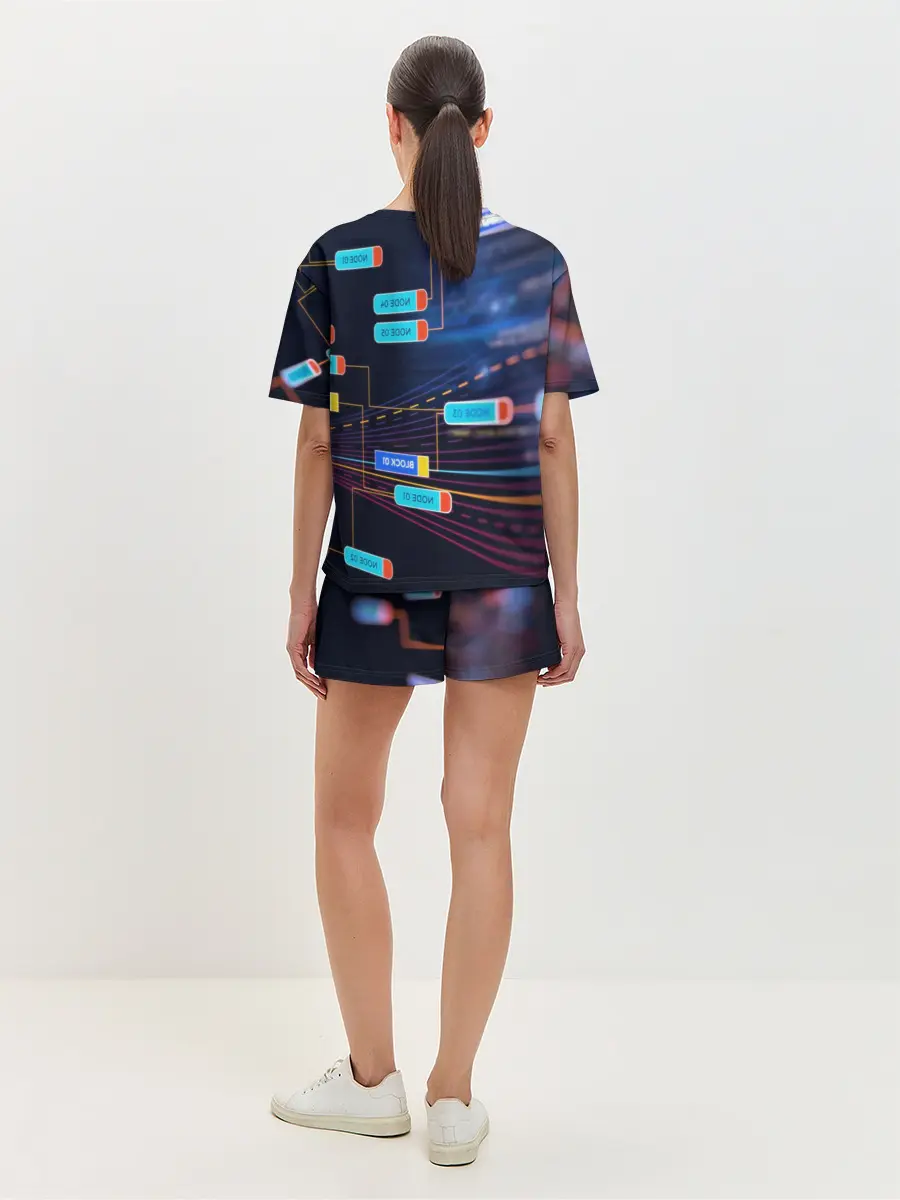 Женская пижама с шортами / Watch Dogs