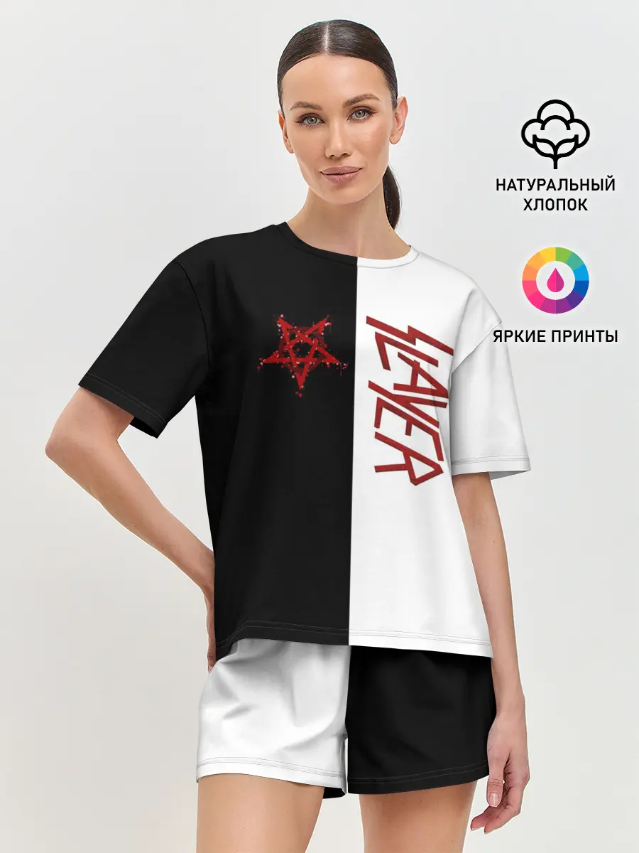 Женская пижама с шортами / Slayer