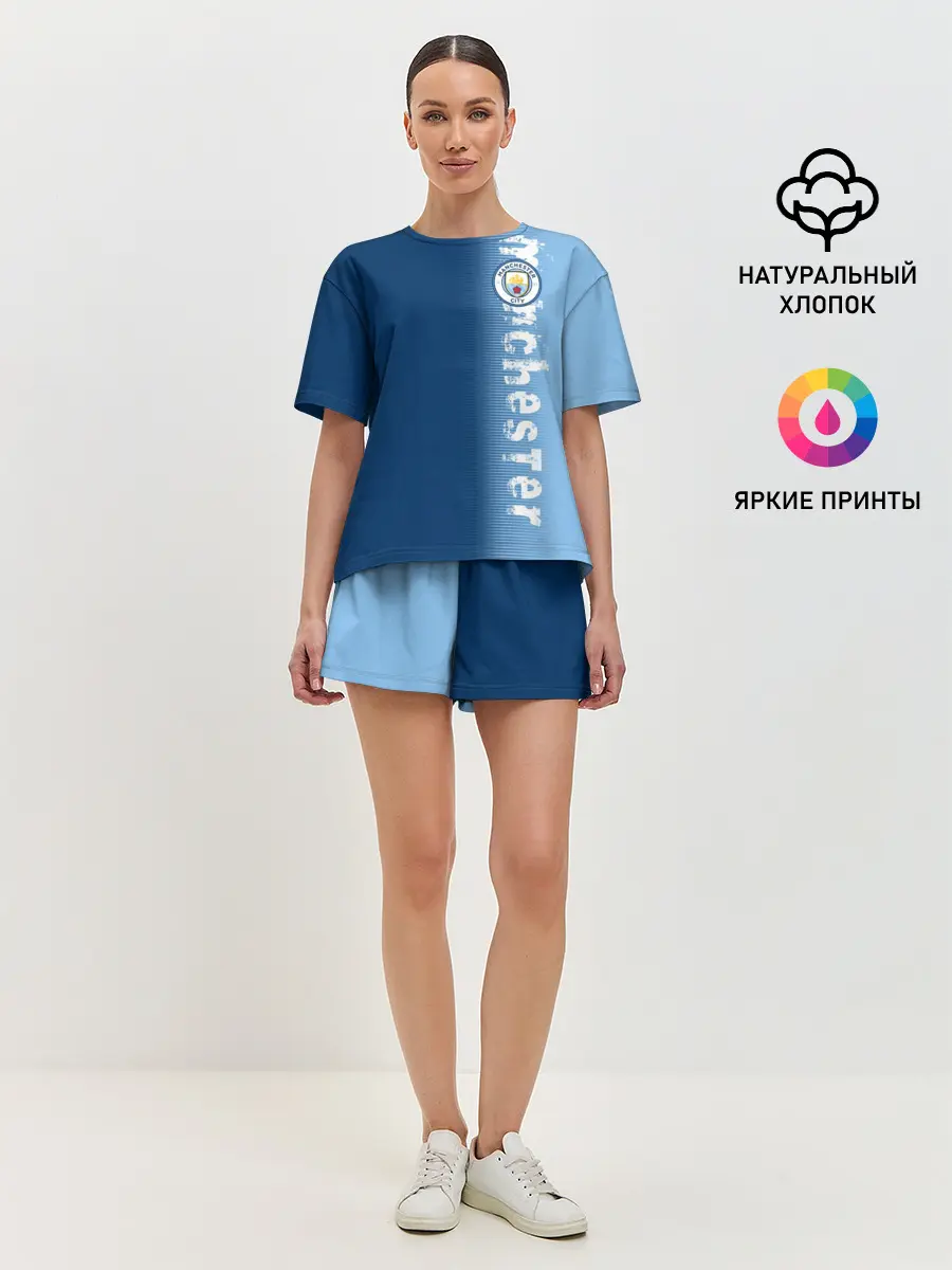 Женская пижама с шортами / Manchester city 2018 o