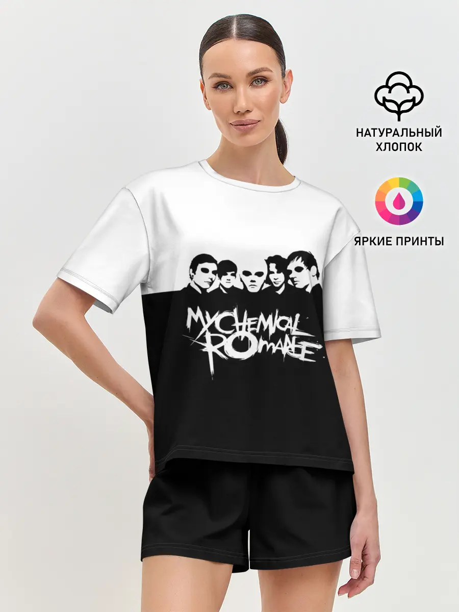 Женская пижама с шортами / My Chemical Romance