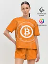 Женская пижама с шортами / БИТКОИН | BITCOIN