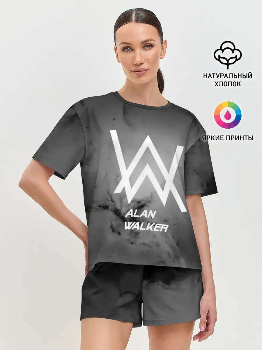 Женская пижама с шортами / ALAN WALKER