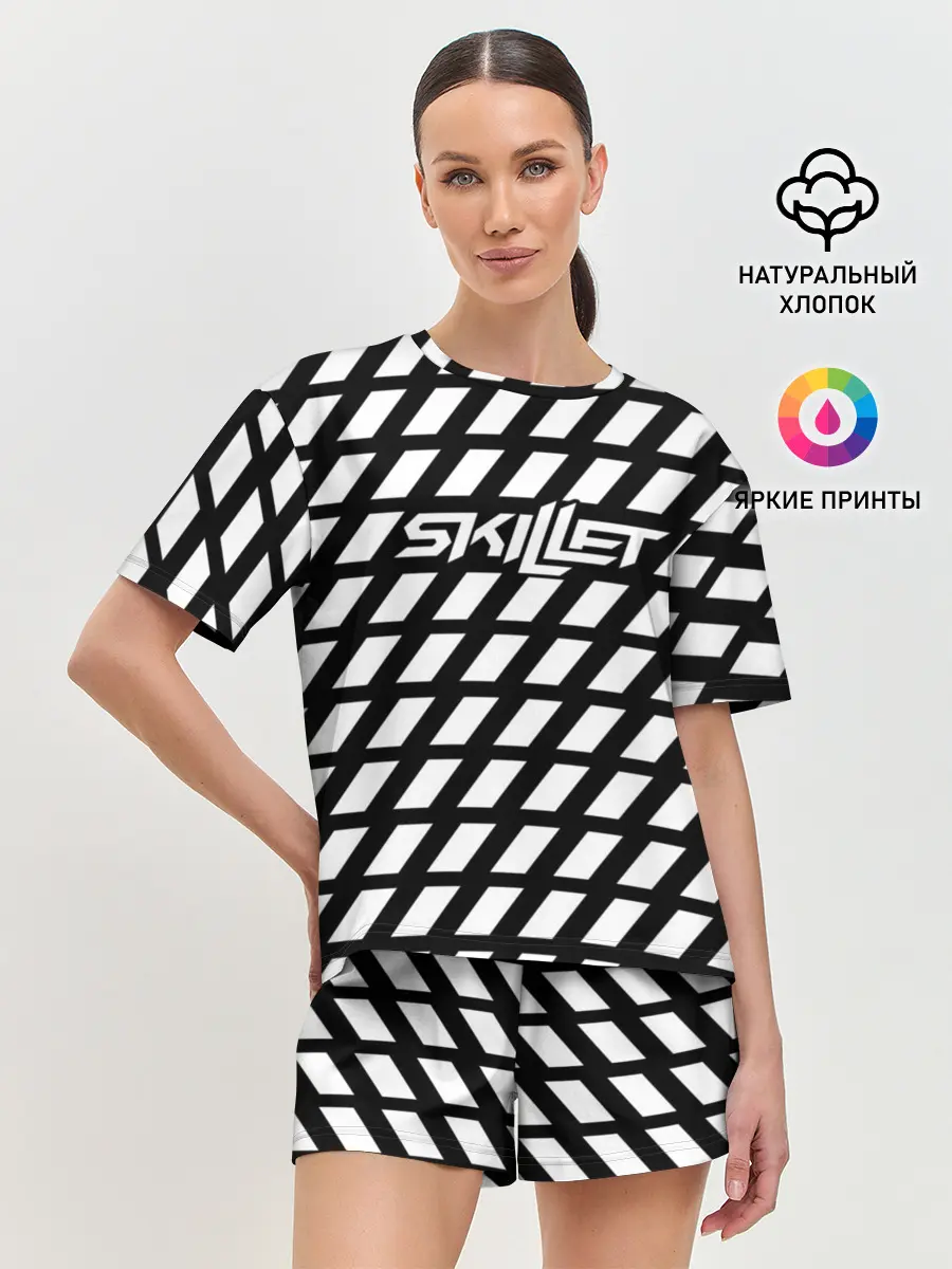 Женская пижама с шортами / Skillet