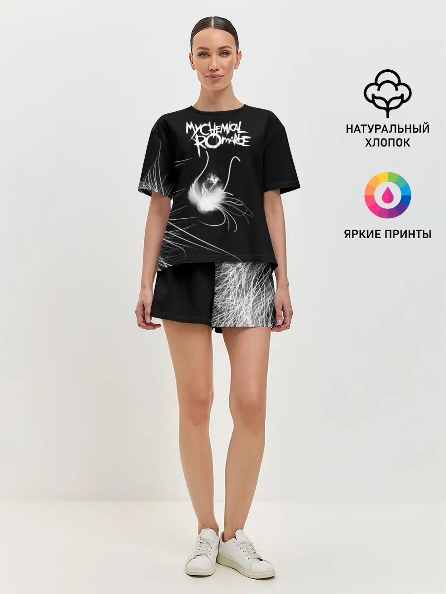Женская пижама с шортами / My Chemical Romance
