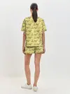 Женская пижама с шортами / LiL PEEP Pattern