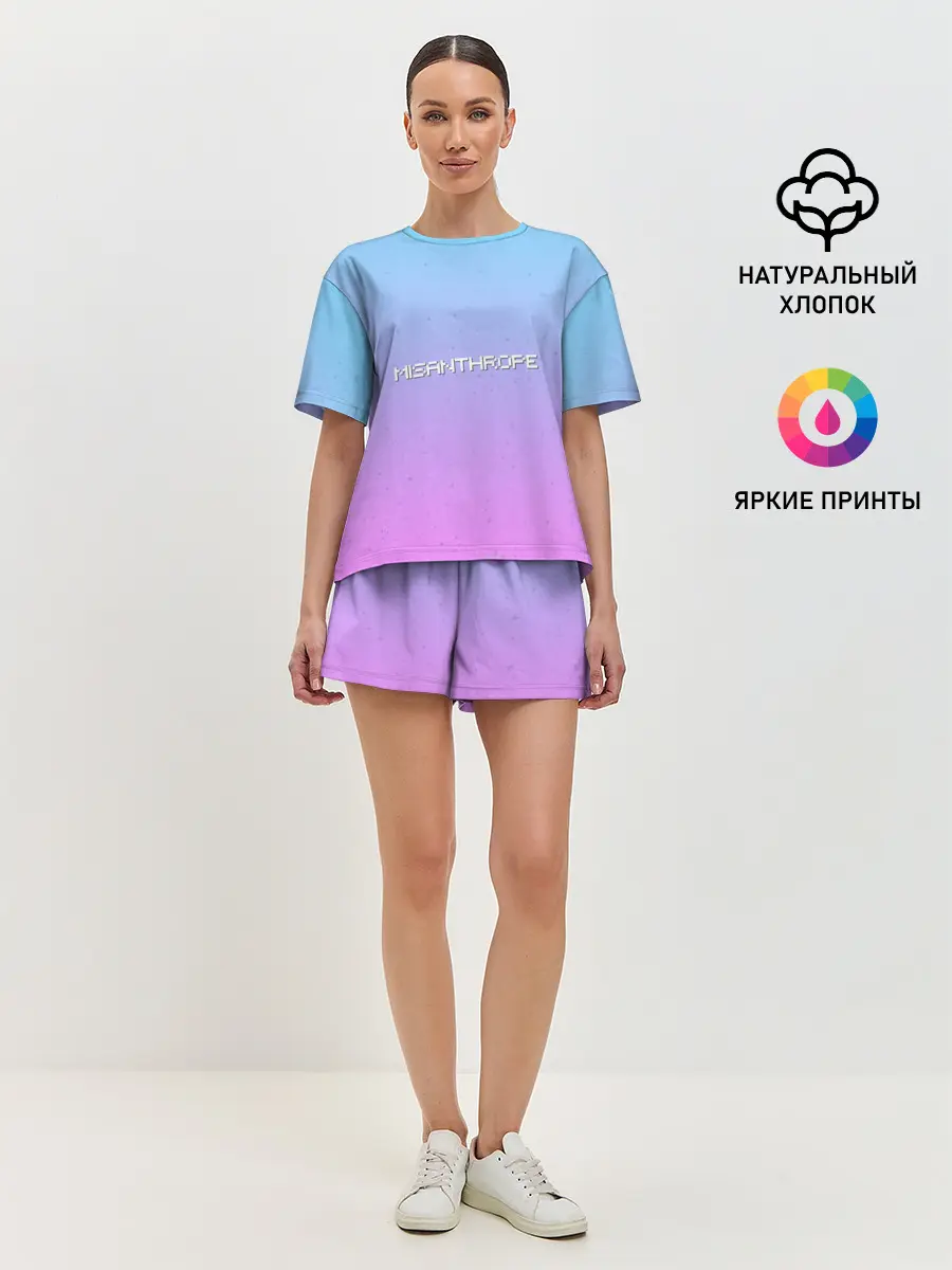Женская пижама с шортами / Мизантроп