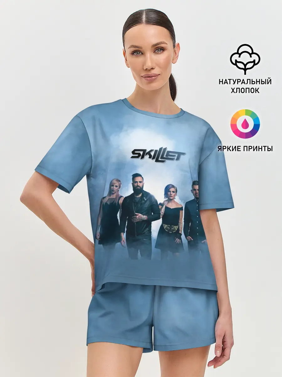 Женская пижама с шортами / Skillet