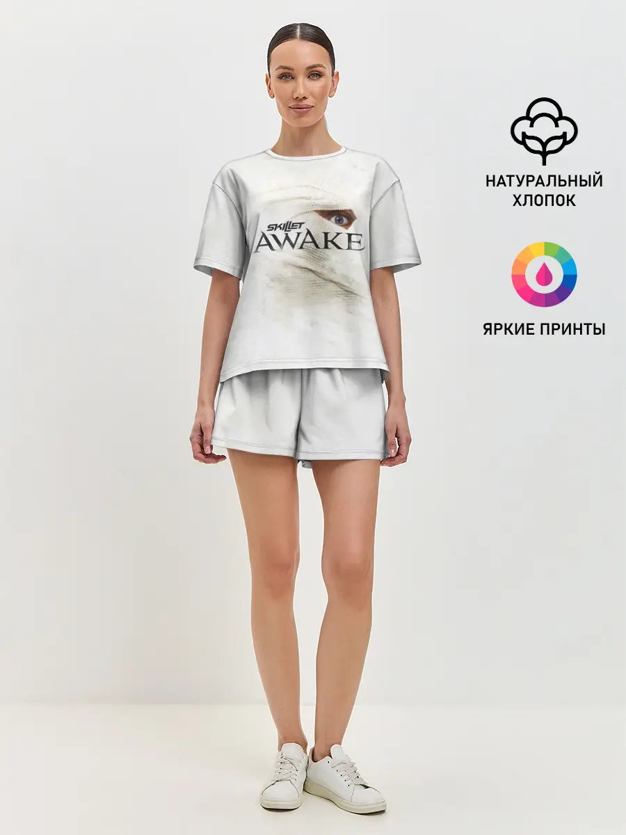 Женская пижама с шортами / Awake