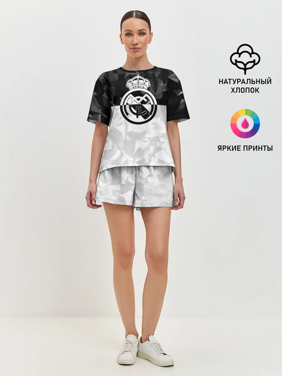 Женская пижама с шортами / РЕАЛ МАДРИД