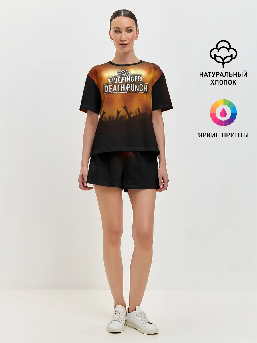 Женская пижама с шортами / Five Finger Death Punch