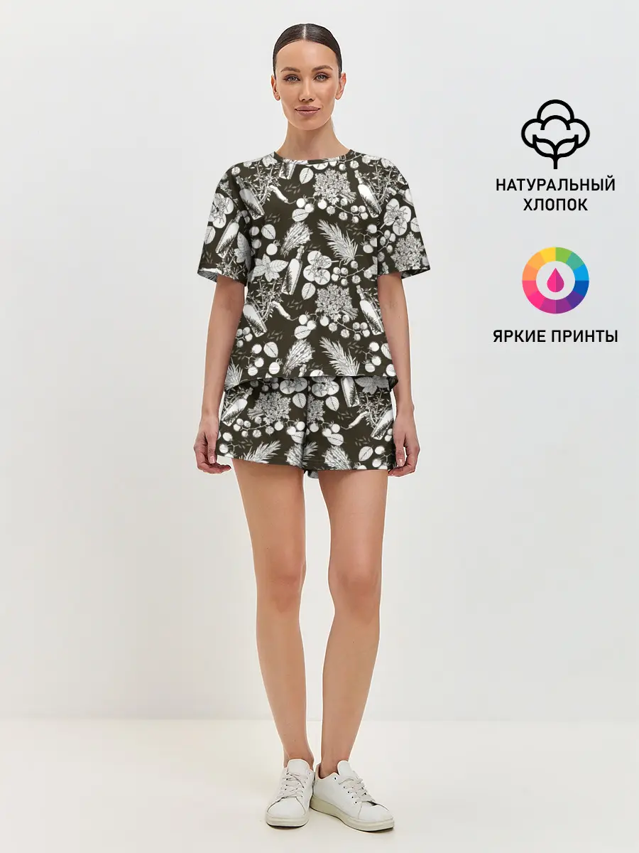 Женская пижама с шортами / Шеф