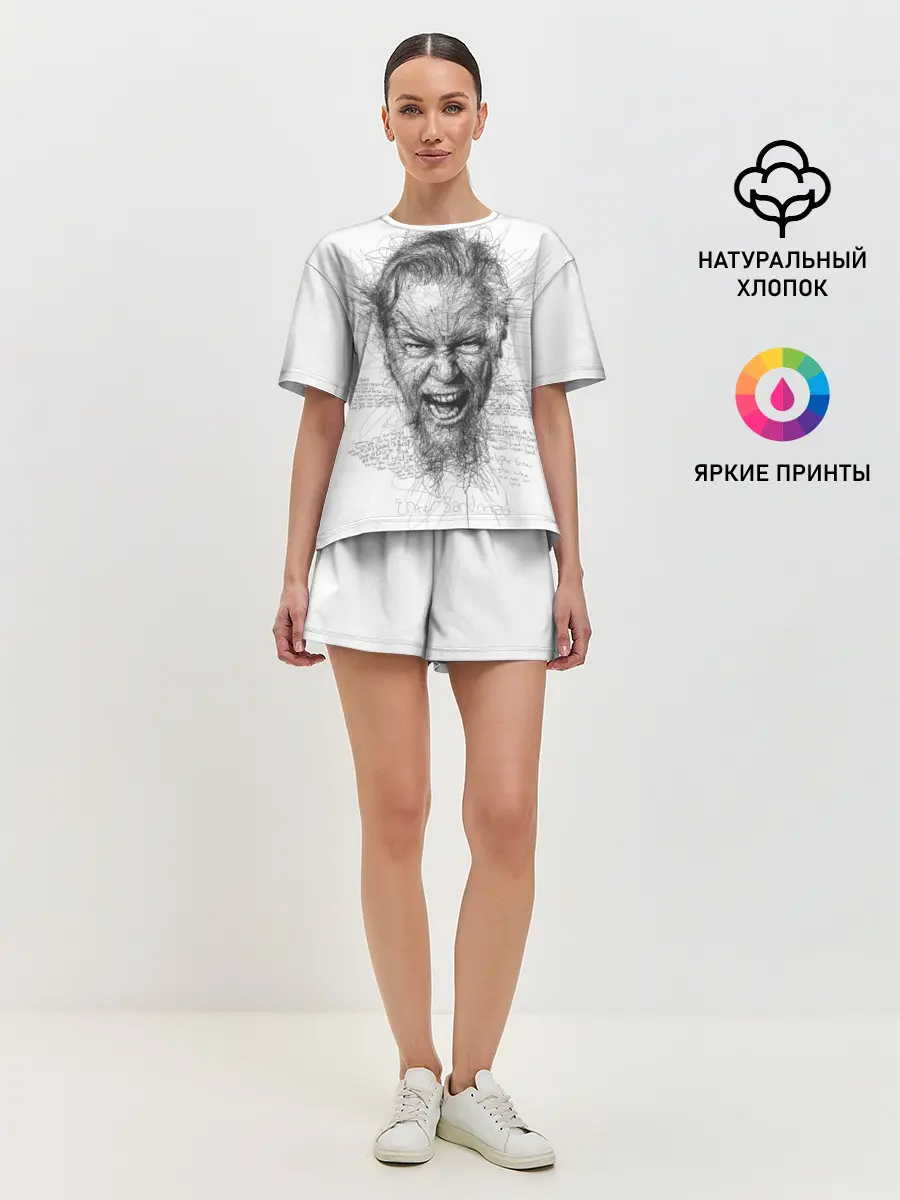 Женская пижама с шортами / Metallica James Alan Hatfield