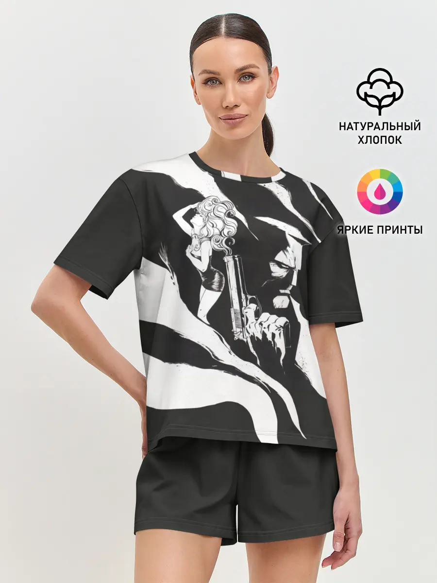 Женская пижама с шортами / Sin City