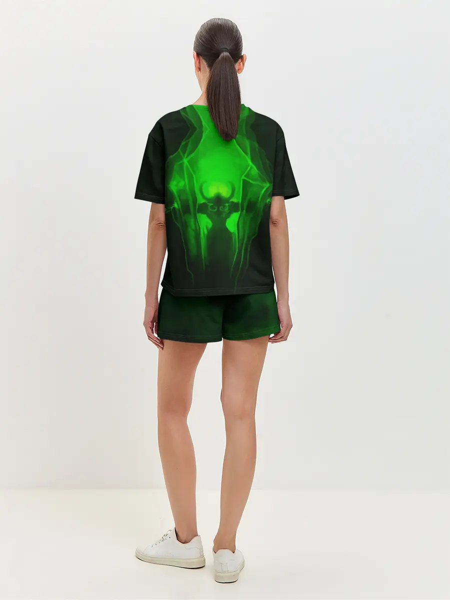 Женская пижама с шортами / Демон легиона