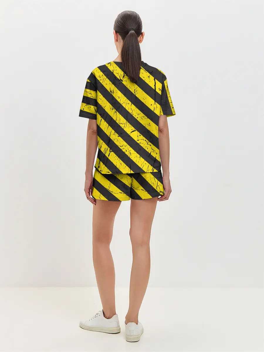 Женская пижама с шортами / Жесть