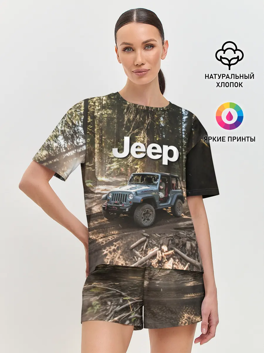 Женская пижама с шортами / Jeep