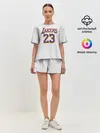 Женская пижама с шортами / James 18-19 third LA Lakers