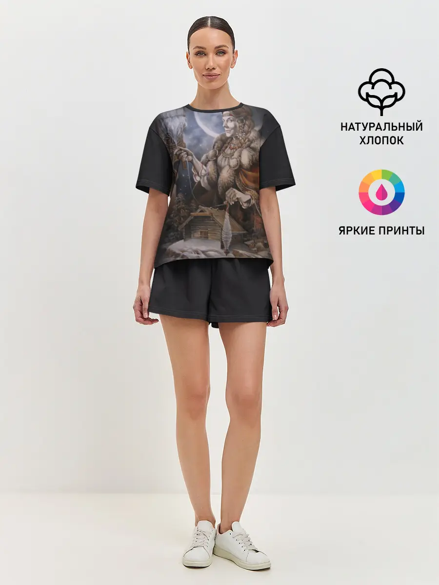 Женская пижама с шортами / Макошь