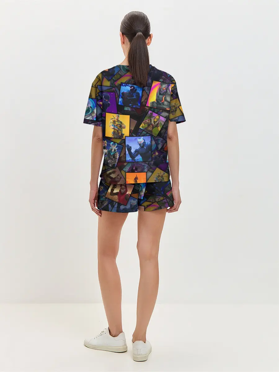 Женская пижама с шортами / FORTNITE | ФОРТНАЙТ