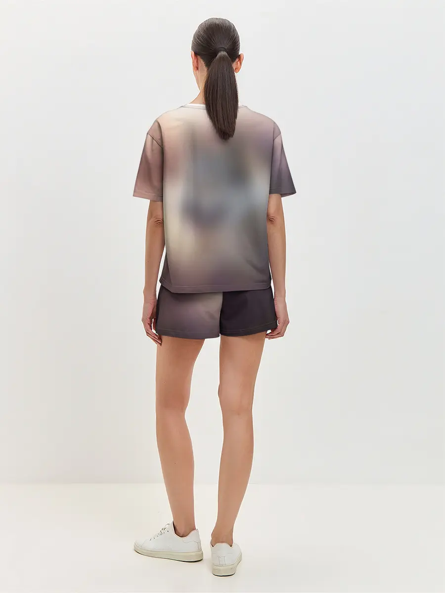 Женская пижама с шортами / Волк