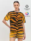 Женская пижама с шортами / Тигр