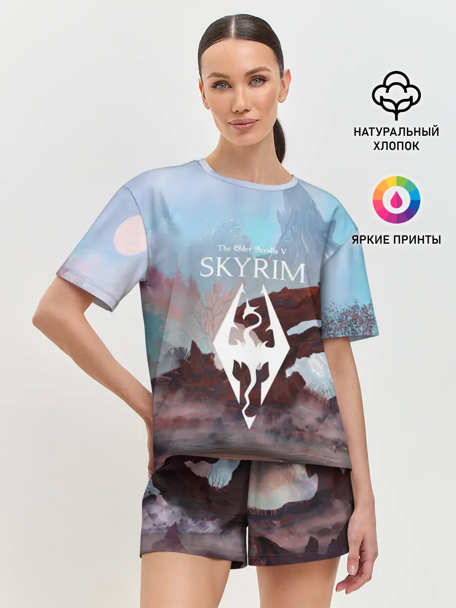 Женская пижама с шортами / The Elder Scrolls SKYRIM