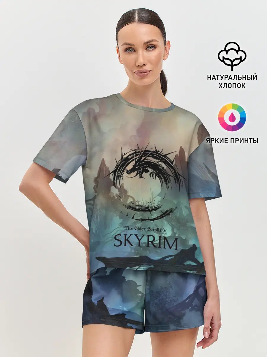Женская пижама с шортами / The Elder Scrolls SKYRIM