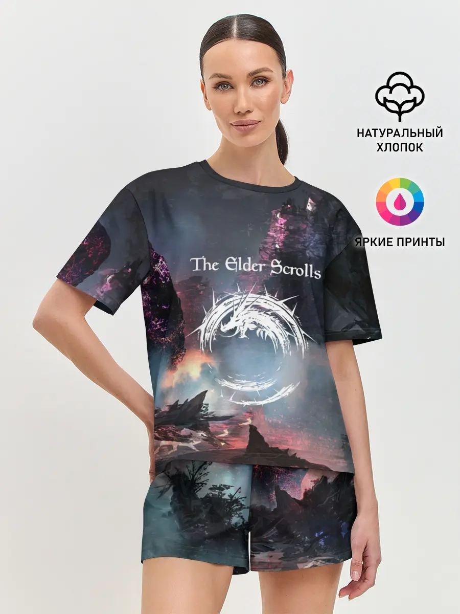 Женская пижама с шортами / THE ELDER SCROLLS