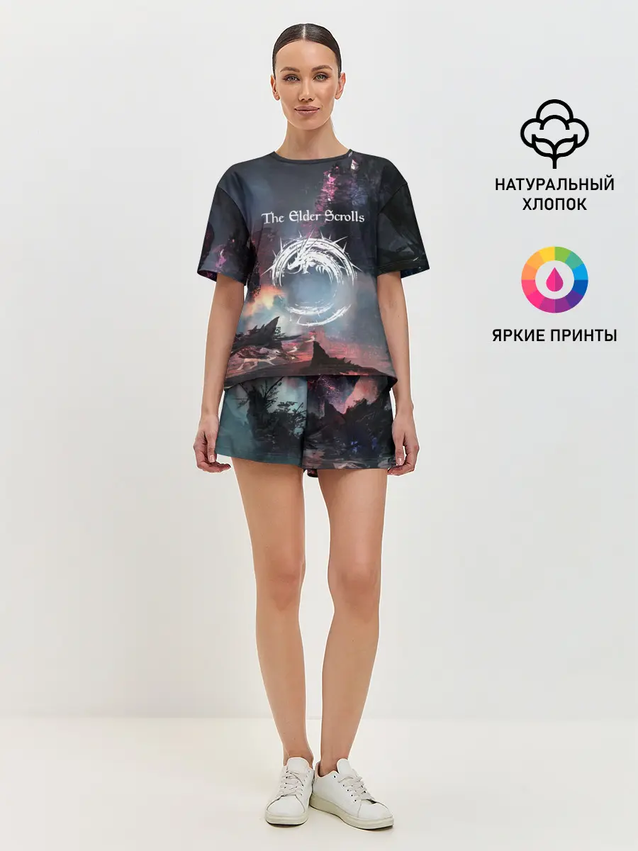 Женская пижама с шортами / THE ELDER SCROLLS