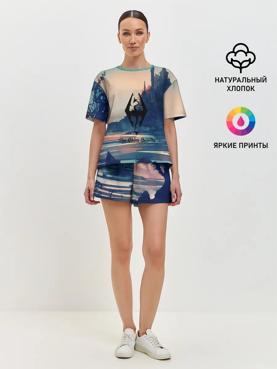 Женская пижама с шортами / The Elder Scrolls