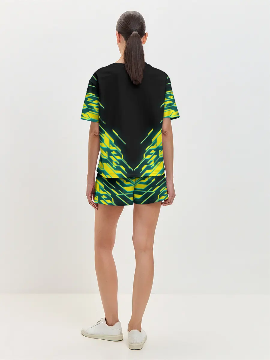 Женская пижама с шортами / CYBERPUNK 2077