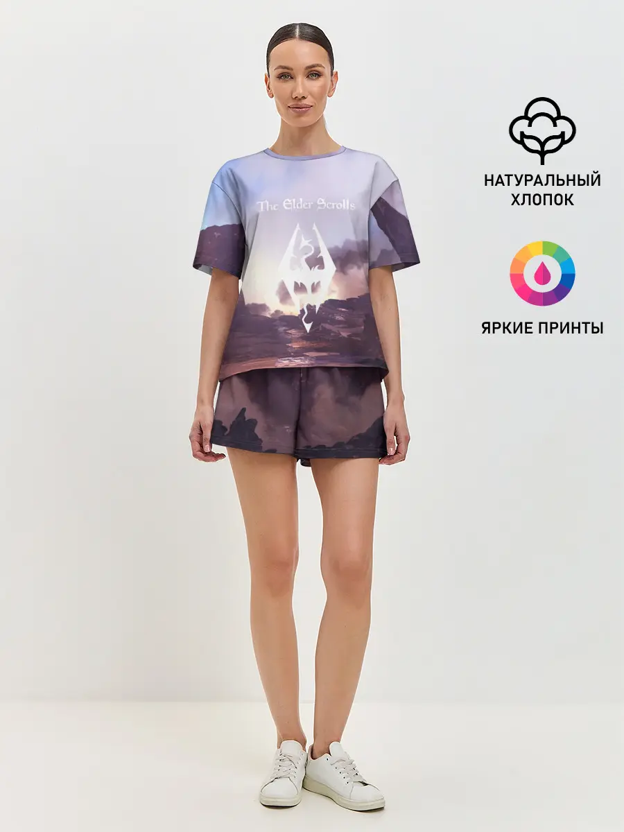 Женская пижама с шортами / THE ELDER SCROLLS
