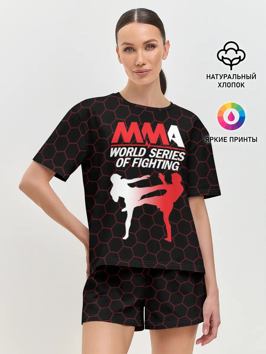 Женская пижама с шортами / MMA