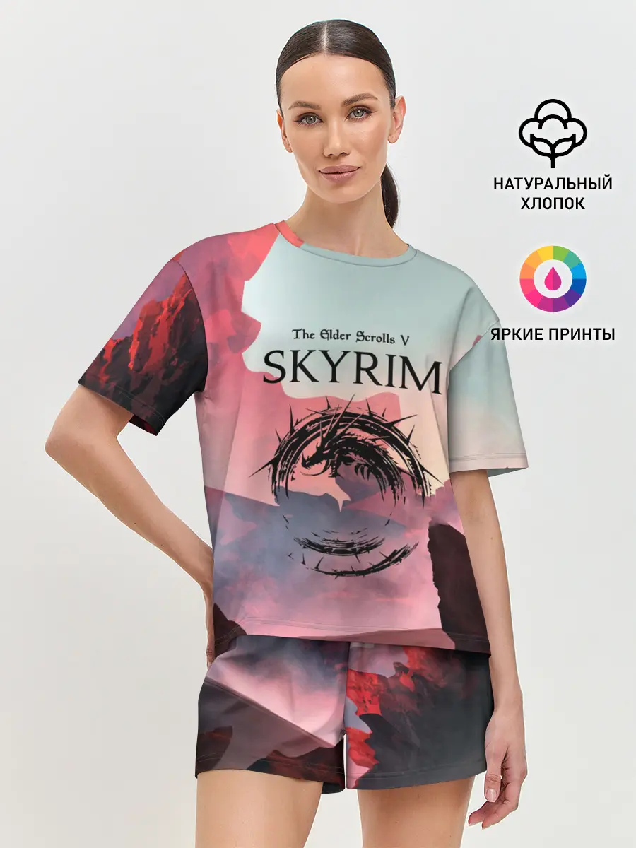 Женская пижама с шортами / The Elder Scrolls